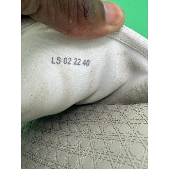 Dior Alpha Slide “Off White” Size 40 EU/7 US OG Box - Picture 9 of 9